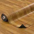 PVC-Boden 140x100cm IMOS PVC-Boden Holzoptik 140 cm Breit 1 mm extra dünn Beige wasserabweisend, pflegeleicht, für Garage, Keller & Werkstatt