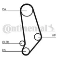 CONTINENTAL CTAM CT539WP1 Water Pump & Timing Belt Set for AUDI