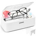 Duronic UC30 Ultraschallreinigungsgerät, Brillenputzgerät Ultraschall, Reinigungsmaschine für Brille, Schmuck und Prothese, 300ml Ultraschallreiniger