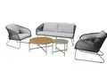 casa NOVA Gartenlounge-Set casa NOVA Lounge-Set PEACOCK LBH 163x83x58 cm grün Gartenset