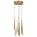 Trio LED-Pendelleuchte Cala Alu, Eisen, Stahl & Metall