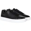 ARMANI EXCHANGE Damen Sneaker Leder Sneaker schwarz 41 EU