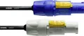 Cordial CFCA 1,5 FCB Strom Anschlusskabel [1x PowerCon-Stecker - 1x PowerCon-Stecker] 1.50m Blau, Weiß