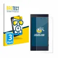 3x Panzerfolie Schutzglas für Sony Xperia X Compact Displayschutz