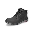 Dockers by Gerli Herren Combat Boots, Männer Stiefeletten,uebergangsstiefel,schnürstiefel,Stiefel,Bootee,Booties,schwarz,42 EU