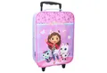Vadobag Trolley Gabby’s Dollhouse Trolley Kinder Rollkoffer Mädchen Reise Koffer Lila