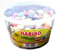 Haribo Saure  Bärenzungen 150St. Dose / Fruchtgummi / Weingummi Veggie