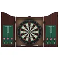 vidaXL Dartscheibe Schrank 6 Dartpfeilen Dartboard Dart Dartspiel Steeldart
