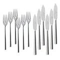 Villeroy & Boch Piemont Fischbesteck 12tlg. 18/10 Edelstahl - 1. Wahl