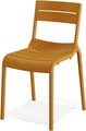 4er Set Stühle Calor Polypropylen Gelb 49 x 49 x 82 cm