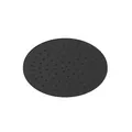 CHRIS BERGEN Kopfbrause Regenbrause Regendusche wassersparend 25 cm Schwarz matt