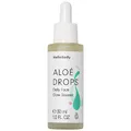 HelloBody ALOÉ DROPS (30 ml) – Gesichtsserum für normale und feuchtigkeitsarme Haut – Tägliches Gesicht Glow Drops – Gesichtspflege mit pflanzlichem Squalan