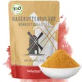 BIO Hagebuttenpulver 500g - Rohkostqualität - 100% naturrein - bioKontor