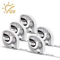 5x P12  Thermotransfer-Etiketten Schwarz auf Weiß 12mm x 4m Q5-231 Haltbar Hi...