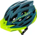 meteor Marven I Fahrradhelm Herren Damen Kinder-Helm MTB rollerhelm M 55-58 cm grün / dunkelgrün