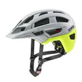 uvex Finale 2.0 - sicherer MTB-Helm für Damen und Herren - individuelle Größenanpassung - erweiterbar mit LED-Licht - Rhino - neon Yellow matt - 52-57 cm