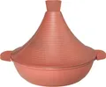 Aluguss Tajine Tagine Ø28cm Induktion Silikongriffe Gartopf Dampfgarer Bräte Hellbraun