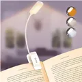 Leselampe Klemmlampe USB Wiederaufladbar 3 Farbtemperatur