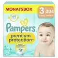 Windel Premium Protection 40705575 Gr.3 Midi 204 Stück