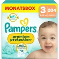 PAMPERS Premium Protection Gr.3 Midi 6-10kg MonatsBox 204 Stück
