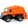 LENA TRUXX Müllwagen mit Mülltonne und Spielfigur 30cm