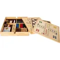 Small foot 11753 - Spielesammlung, 20 Klassiker in Holzkiste