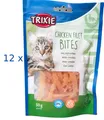 Trixie Chicken Filet BITES mit Hühnchen: 12 x 50 g (€43,25 /kg) Katzen Leckerlis