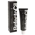 RefectoCil Augenbrauen- und Wimpernfarbe Tiefschwarz, Inhalt 15 ml