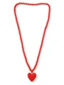 COLLEZIONE ALESSANDRO Lange Kette Dayita, aus kleinen Holzperlen gefädelt