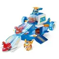AUER SUPER WINGS - Playset Airport World Aircraft +2 Transform-A-Bots Figuren - Cartoon Super Wings Staffel 5