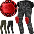 SHIMA Giro 3.0 Motorrad Hose Herren mit Protektoren AirForce Knieprotektoren Motorradhose Kurzgrößen Hosen für Mann Protektorenhose Textilhose Urban Stretch Cargohose Lang (Männer, Camo, 34/34)