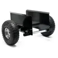 Wiltec - Plattenroller Bis 275 Kg 265 Mm Klemmbreite 170 Mm Klemmhöhe, Plattenwagen Zum Transport Von Holzplatten, Türen, Fenster U.v.m. Mit Pneumatischen Reifen