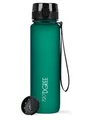 720°DGREE Trinkflasche Trinkflasche uberBottle softTouch mit Sieb emerald green 1l