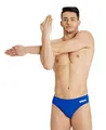 Badehose Arena Herren Team Swim Briefs 8 EU Royal-White Polyester Slip