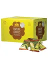 Kaiserpalast Glückskekse, knuspriges Süßgebäck als Snack oder Geschenk, einzeln verpackt in roter Folie, mit deutschem und englischem Spruch, vegan, halal, 275 Stück à 6 g (1 x 1650 g)
