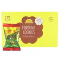 Glückskekse 275 Stück 1650g Fortune Cookies Glücks Kekse Englisch/Deutsch