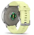 Garmin Venu 4 45mm Silikon-Armb. grau/silber/zitron
