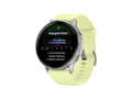 GARMIN Venu 4 45 mm Smartwatch Edelstahl und faserverstärktes Polymer Silikon, 22 mm, Handgelenkumfang 135-200 Silber/Grau