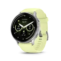 Garmin Venu 4, Grau/Silber, 45mm Smartwatch mit Schnellwechsel-Armband, 22mm, Zitro