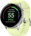 Garmin Venu 4 - Grau/Silber Smartwatch Zitrone