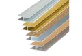 Dalsys Übergangsprofil Übergangsprofil Verbindungprofil (100 cm, silber, 1-St), Übergangsleiste Aluminium eloxiert, Bodenschiene