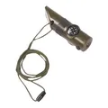 NEU 6in1 Signalpfeife oliv Camping Outdoor Survival Wandern Trekking Notfall