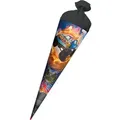"ROTH Schultüte \"Monstertruck Fire\", rund, 700 mm"