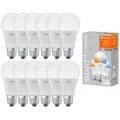 12 x Led Smart+ Birnen A60 9W = 60W E27 matt 806lm CCT 2700K-6500K dimmbar WiFi
