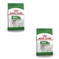 Royal Canin Mini Adult | Doppelpack | 2 x 800 g | Trockennahrung für ausgewachsene kleine Hunde | Kann zur optimalen Versorgung Kleiner Hunderassen eingesetzt Werden | Mit EPA & DHA