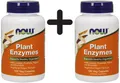 2 x NOW Foods Plant Enzymes - 120 vcaps (154,95 EUR/kg)