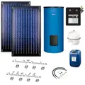 Buderus Solaranlage Logaplus S2 - 2 Kollektoren (4,74m2) SKN4.0-s mit Solarspeicher Logalux SM300 blau - 7739606272
