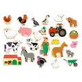 Djeco T&G - Magnetische Zeichnung Whiteboards, Mehrfarbig (33127)