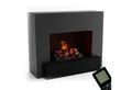 GLOW FIRE Elektrokamin Hauptmann Wasserdampf Kamin, Elektrischer Kamin, Wasserdampfkamin mit 3D Feuer und Knisterfunktion