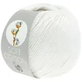 LANA GROSSA Soft Cotton | Weiches Baumwollgarn mit modernem Mikrofaseranteil | Handstrickgarn aus 70% Baumwolle & 30% Polyacryl | 50g Wolle zum Stricken & Häkeln | 140m Garn FB10
